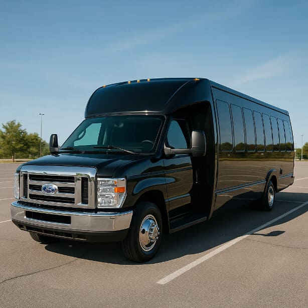 Charter Bus Rental Midwest City 18 Passenger Minibus