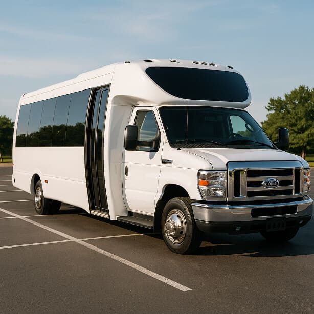 Charter Bus Rental Midwest City 20 Passenger Minibus