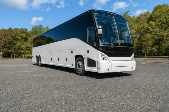 Charter Bus Rental Midwest City 56 Passenger Charter Bus