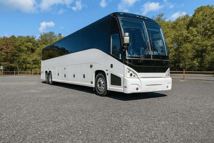 picture of Charter Bus Rental Midwest City coach bus